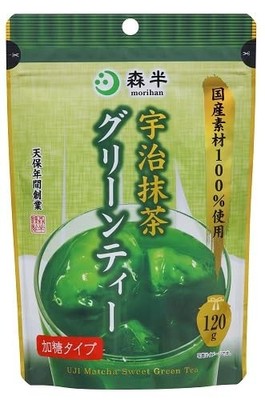 Brand New! Morihan Uji Matcha Green Tea Powder 120g Sweet Japanese Drink