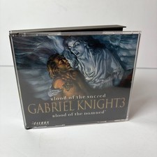 Gabriel Knight 3 Blood of the Sacred Blood of the Damned PC CD-ROM Game