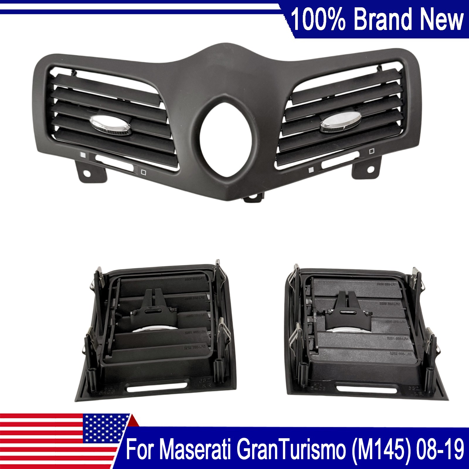 Dashboard A/C Air Vent Panel Grille For Maserati GranCabrio(M145) 10-19 68238500