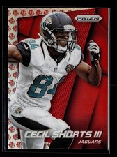 2014 Panini Prizm Cecil Shorts NFL Shield Prizm #6 #/75