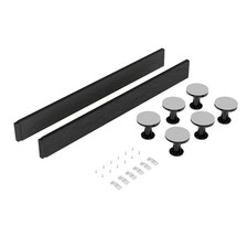Nuie Slate Grey Leg and Plinth Kit for up to 700mm x 900mm Square and Rectangula