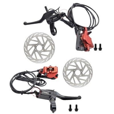 Electric Bike with Dual Piston Hydraulic Brake System and Enhanced