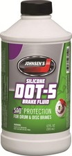 Johnsens 7012-6 Silicone Dot-5 Brake Fluid - 12 12 Ounce Pack Of 1 Violet