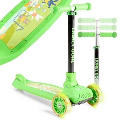 FableKids Trottinette Kick Roller cityroller enfants à partir de 3 ans flamant - Photo 1/4