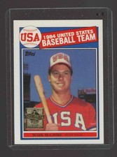 1985 Topps - Mark McGwire #401 (RC) VERY RARE GOLD SEAL