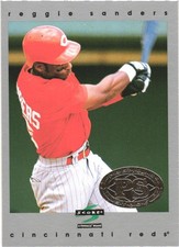 1997 Score Premium Stock #19 Reggie Sanders Cincinnati Reds