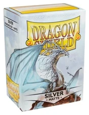 Dragon Shield Matte Sleeves - Silver (100-Pack) AT-11008