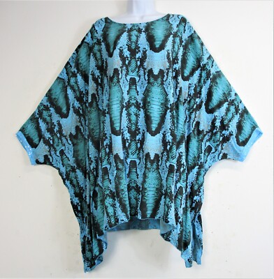 ÜBERGRÖSSE LAGENLOOK 100 % VISKOSE KAFTAN-STIL BAGGY TOP PASST 24-32