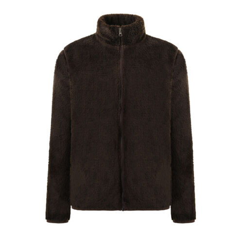 Mens Jacket Polar Fleece Hoodie Coat Thermal Cardigan Outwear Fluffy Warm Tops - Picture 13 of 23