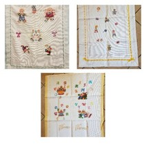 Copertina Bambini Foderata Punto Croce