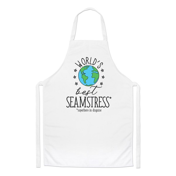 World's Best Seamstress Koch SchüRze Favorit Toll NäHen Mutter Lustig Kochen-image