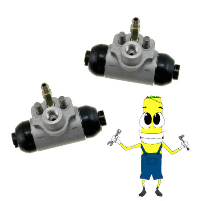 Premium Rear Left & Right Wheel Cylinders for 1985-1989 Subaru GL-10 3/