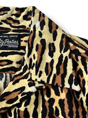 Wacko Maria Guilty Parties Leopard Camp Collar Shirt Size Small | eBay