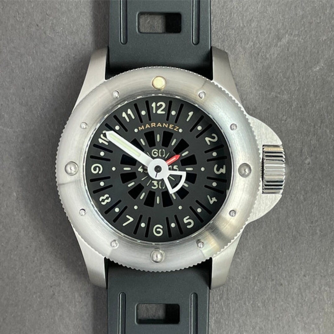 Rawai 42 Stainless Steel silver gauge style Watch Shipped from USA