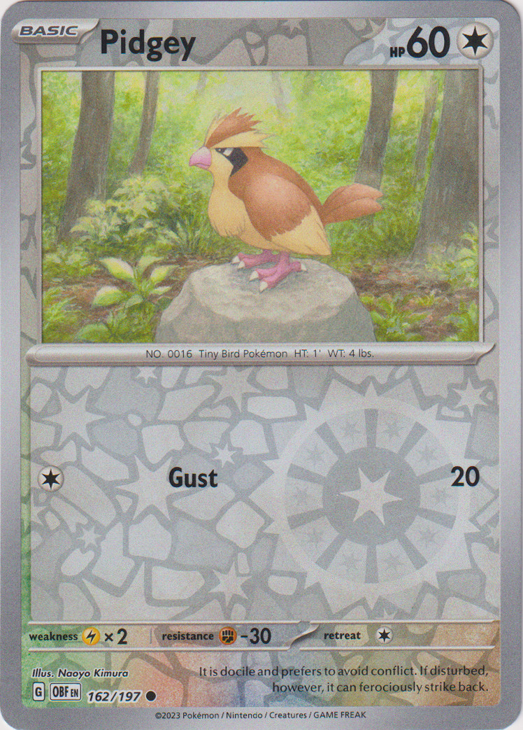 Pokemon Obsidian Flames Reverse Holo Cards Scarlet & Violet NM - Pick Your Card!