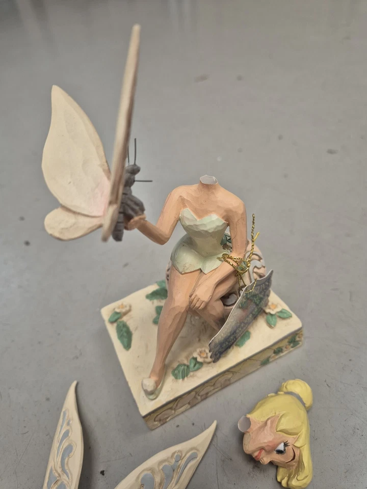 Jim Shore Disney Traditionen 6008994 Passionate Elfe Tinkerbell Figur Gebraucht - Bild 4 von 4