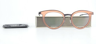 Lindberg Glasses Frame 9736 T410 49-22 135 Col PU14 GR87 Strip Titanium Salmon