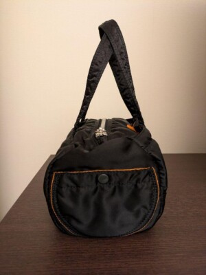 Yoshida PORTER Tanker Mini Boston bag logo zip color black fashion