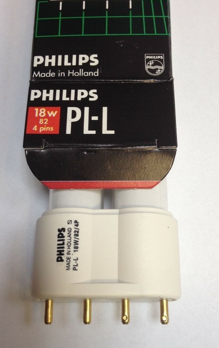 Philips PL-L 18W 82 4pins Lamp Base 2G11 1200 Lumen Light Bulb