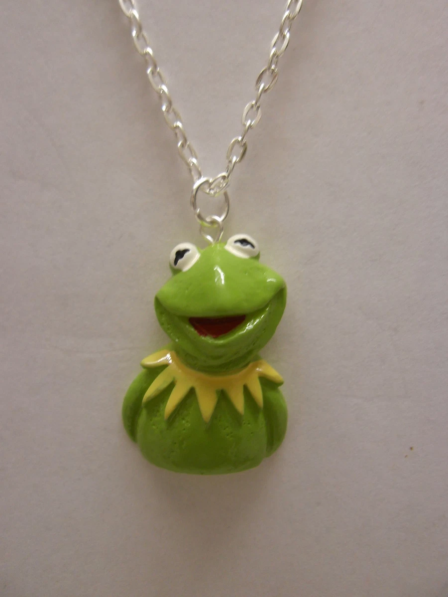 Kermit the shop frog necklace