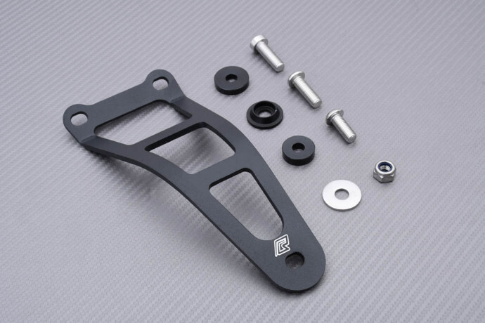 Support pot echappement acier pour remplacer fixation cassee YAMAHA FAZER 800 RN25