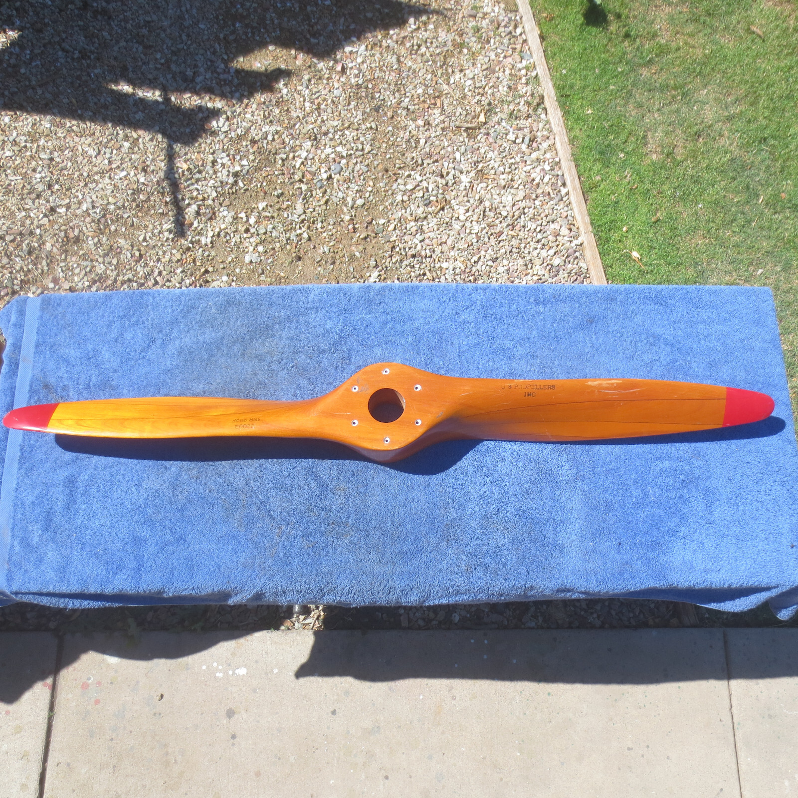 VTG US PROPELLERS INC WOODEN PROPELLER 42” AVIATION WWII DRONE AIRPLANE