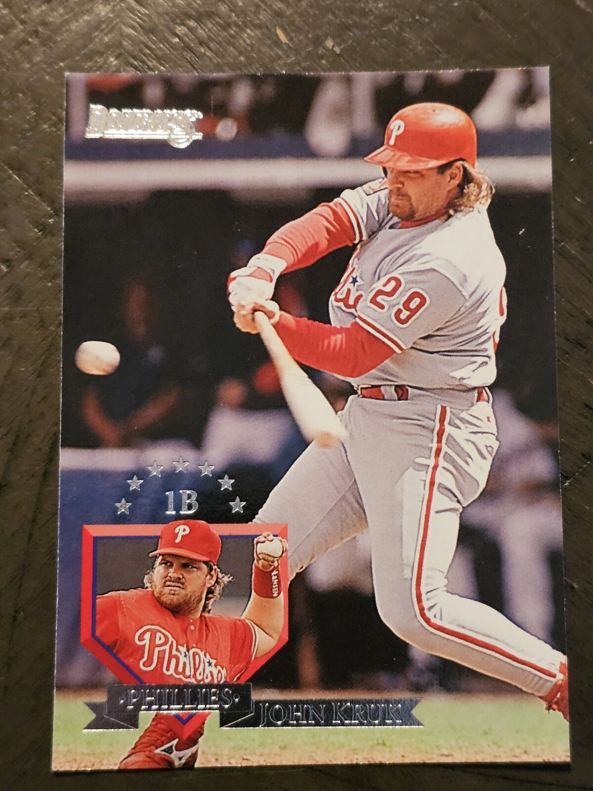 1995 Donruss - #61 John Kruk Philadelphia Phillies 