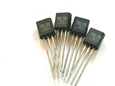UPC78L08  8V Positive Volt Regulators BY NEC FREE US Shipping LOT 0F 4