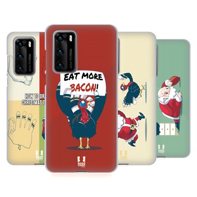 HEAD CASE DESIGNS CHRISTMAS TURKEY SOFT GEL CASE FOR HUAWEI PHONES 4