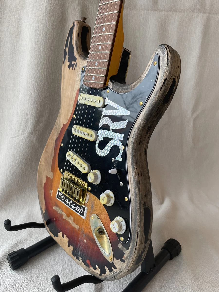Stevie ray sale vaughan yellow guitar