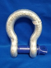 GRAINGER APPROVED 8059403 Anchor Shackle, 68,000 lb. Work Load