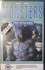 MONSTERS Vol.9 VHS - 1989 B.C Entertainment - Rare