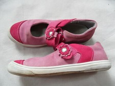 Richter beautiful Hook and Loop ballet flats rose pink size 33 KaS919