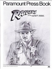 vintage 1981 RAIDERS OF THE LOST ARK Paramount Press Book - 20 pages uncut