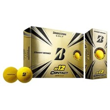 Bridgestone e12 Contact MATTE  YELLOW  2023  Golf Balls