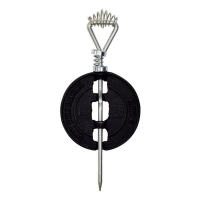 Imperial BM0241 Versatile Black Cast Iron Damper 3 Dia. in. for Wood Stoves