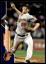 2020 Topps Update Asher Wojciechowski #U-206 Royal Blue Baltimore Orioles