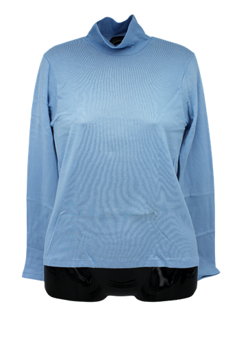 Maglia Manica Lunga Donna, Collo Alto Caldo Cotone RAGNO, Campanula  cod.07452K | eBay