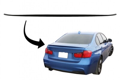Kofferraumdeckel Spoiler für BMW 3er F30 2010+ M3 Design Matt-schwarz