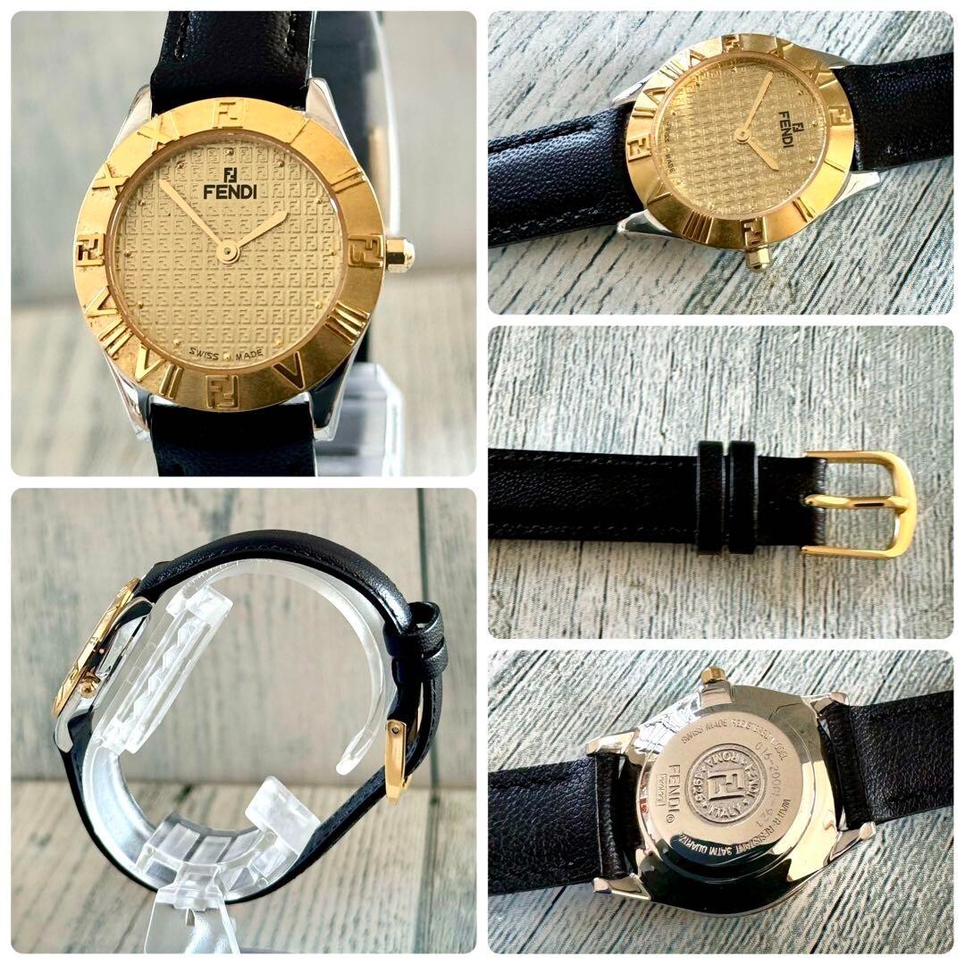 FENDI Watch 2000L Ladies Gold Used From Japan Check description | eBay