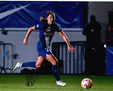 PSG Netherlands Lieke Martens Autographed Signed 8x10 Photo COA #5