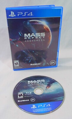 PS4 Mass Effect Andromeda PreOwned Untested