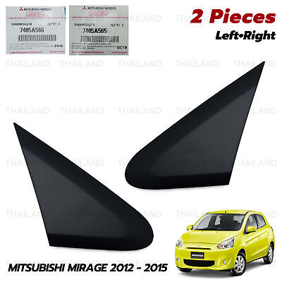 Kopen For Mitsubishi Mirage Attrage 2012 15 Pair Side Mirror Corner Triangle Fender