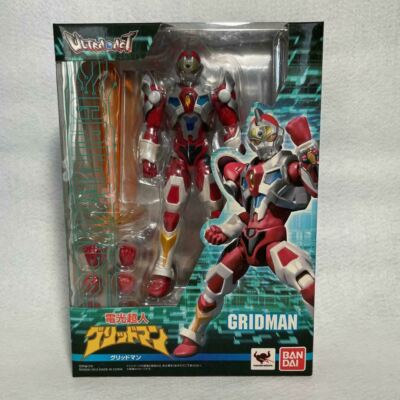 Superhuman Samurai Syber Squad Gridman ULTRA-ACT Figur BANDAI Japan Neuwertig