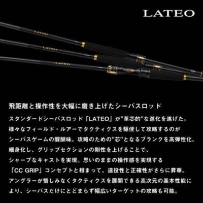 Daiwa Seabass Rod Lateo 93MB-4 K (Baitcasting 4 piece) | eBay