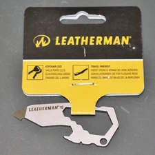 Leatherman Keychain Multi-Tool 832125, By The Numbers #10, Metric, Stainless