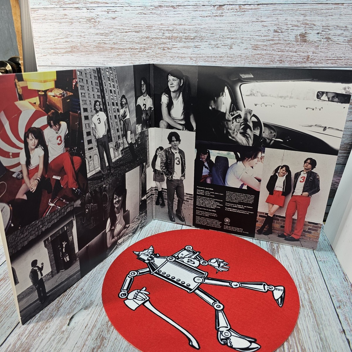 The White Stripes Greatest Hits Bonus Exclusive Slipmat Icky