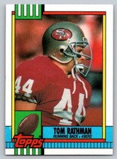 1990 Topps - Tom Rathman #15