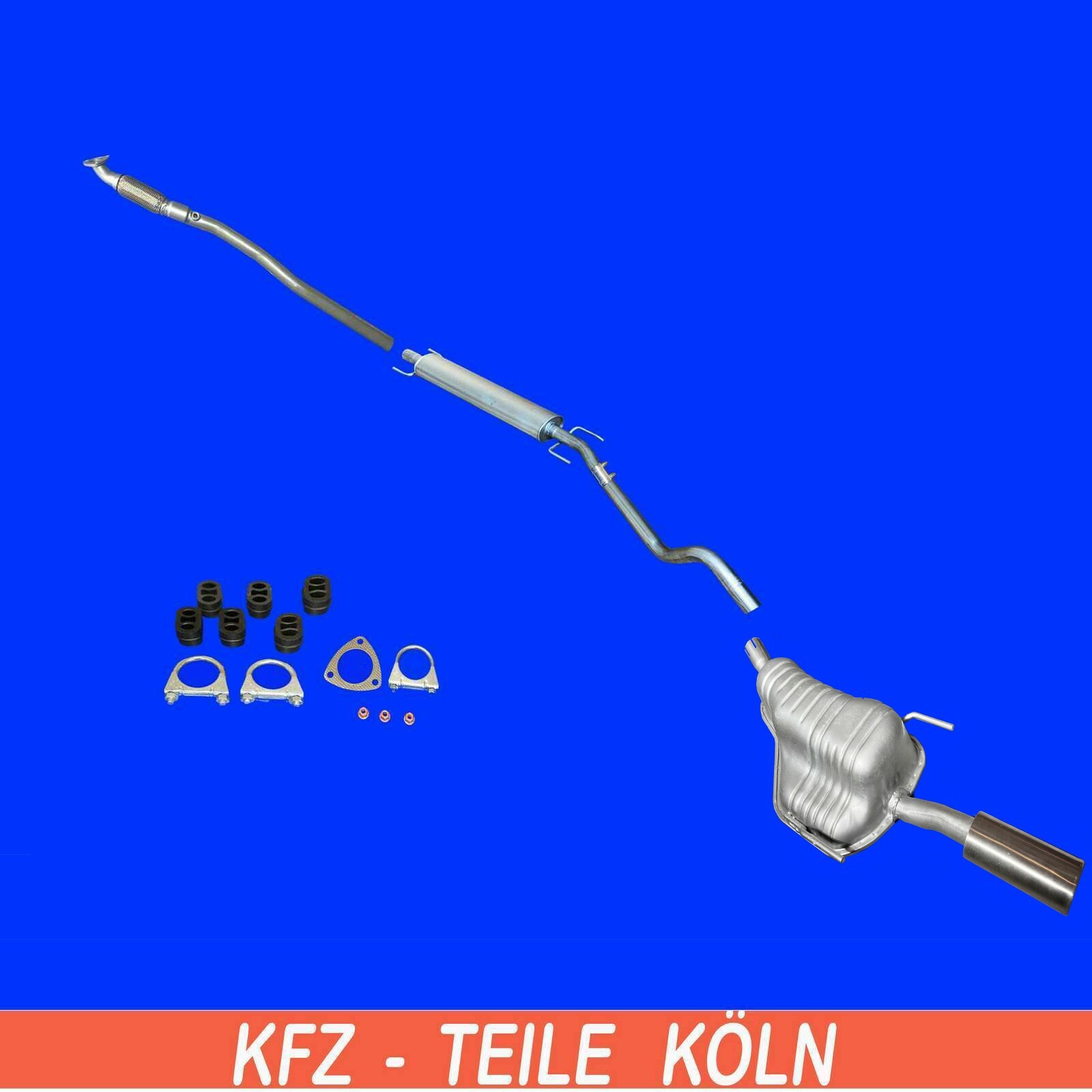 Opel Astra H Twintop 1.8 103 KW MITTEL + ENDSCHALLDÄMPFER + 