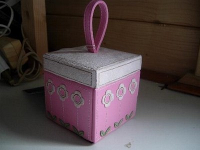 Superb Gift Idea Box Of Travel To Jewelry Pink